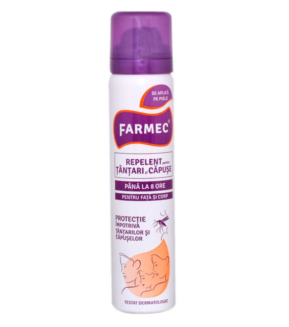 Farmec | Spray Repelent Family pentru Tantari | Capuse | 150 ml